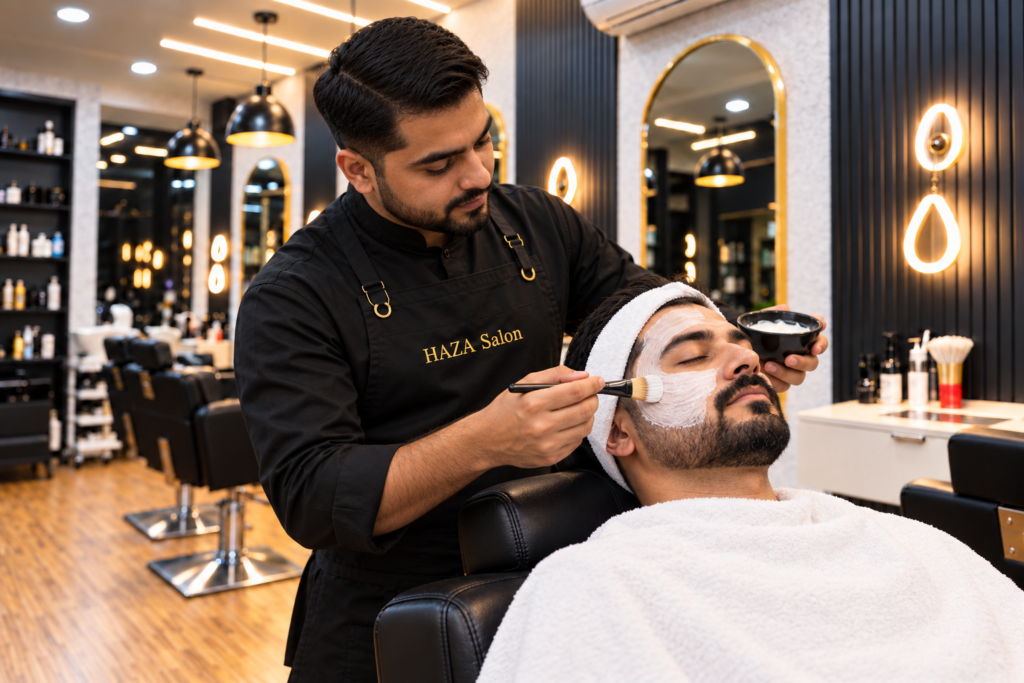 Grooming care service illustration from the HAZA media library